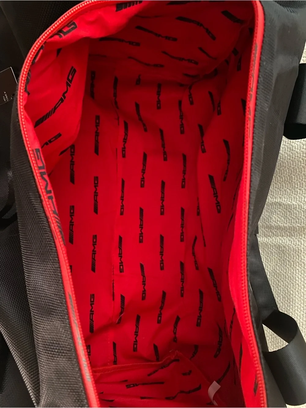 Mercedes-Benz AMG Black Duffel Bag